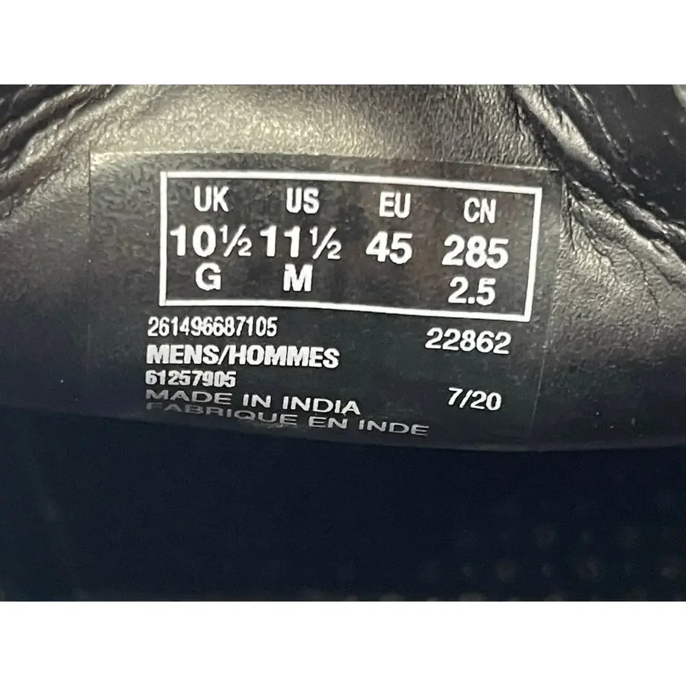 Bostonian Commonwealth Men's Black Wingtip Dress Shoes Size 11.5